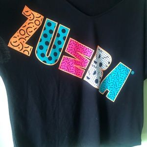 Zumba shortsleeved top